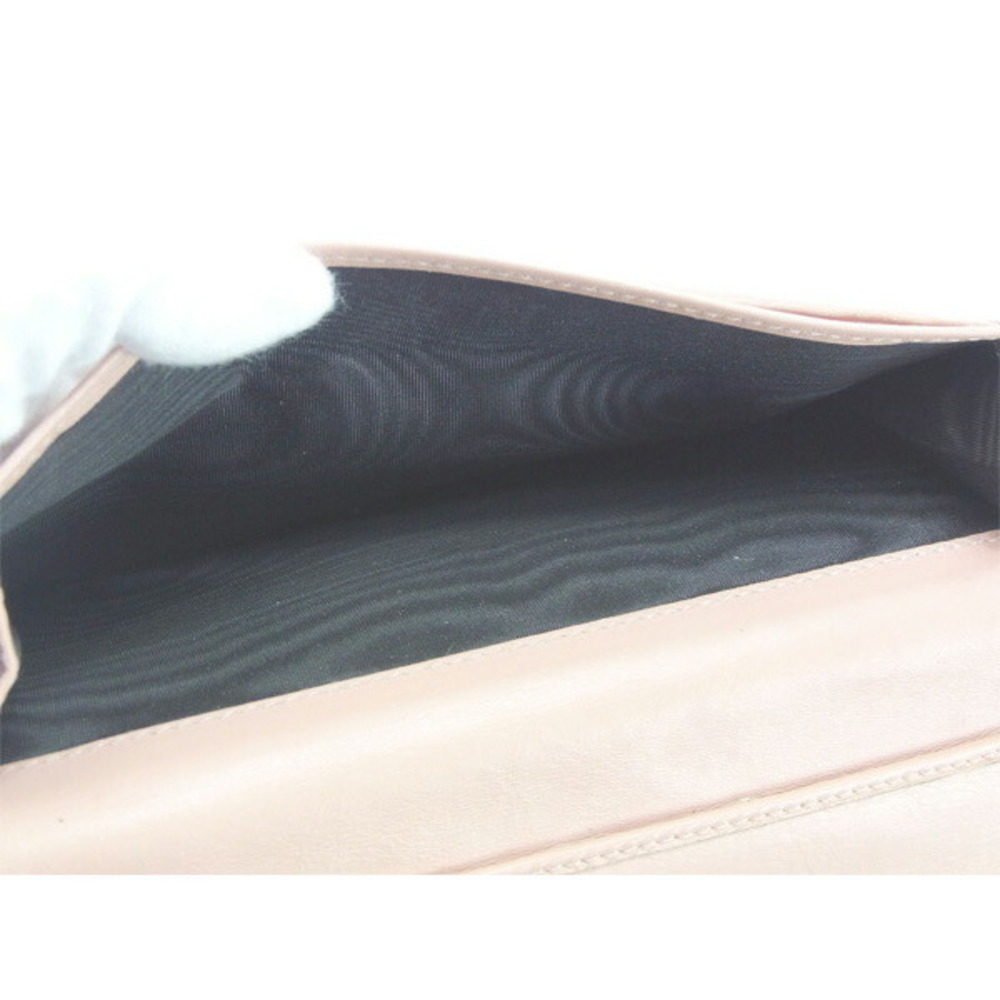 Gucci Accessory Leather Beige Python Wallet Pink … - image 4